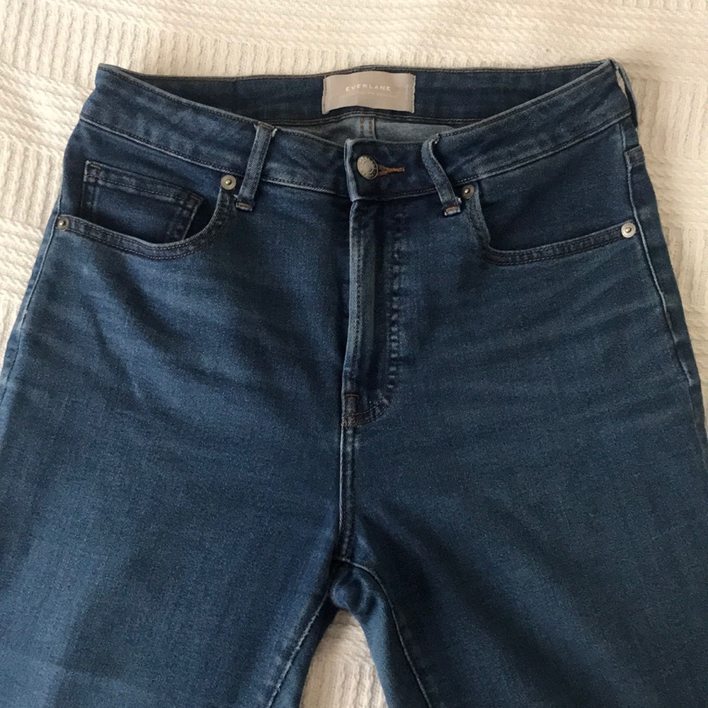 Everlane Curvy High-rise skinny jeans